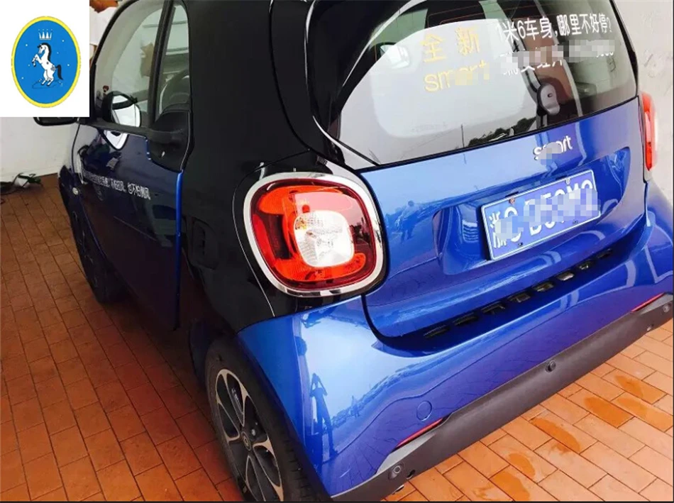 Yimaautotrims Auto Accessory Rear Tail Lamp Light Cover Protector Trim For Mercedes-Benz Smart Fortwo / Forfour 2015 2016 2017
Yimaautotrims Auto Accessory Rear Tail Lamp Light Cover Protector Trim For Mercedes-Benz Smart Fortwo / Forfour 2015 2016 2017