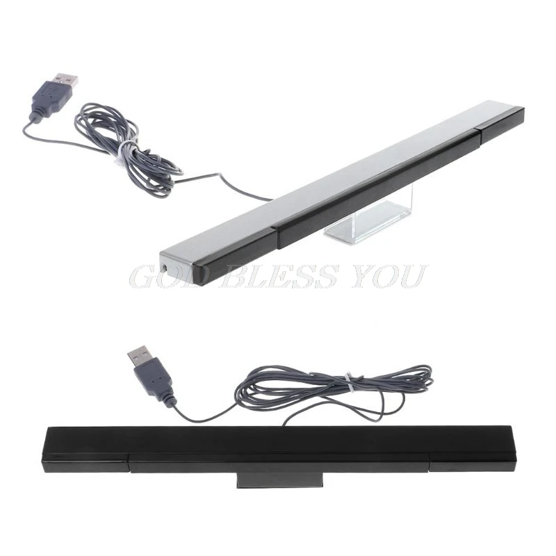 Проводные приемники Wii Sensor Bar ИК-сигнал Световой USB разъем замена для пульта