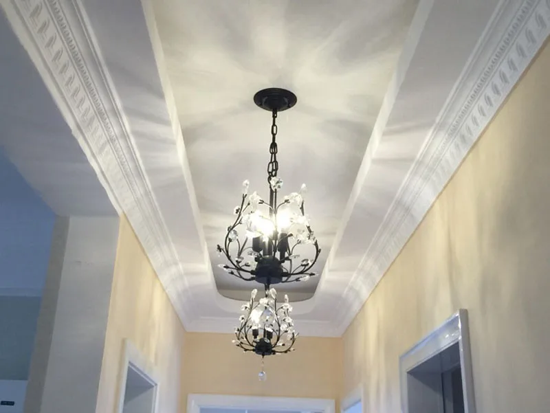 American chandelier retro country wrought iron crystal lamp bronze led balcony aisle corridor entrance crystal lamp fixture
American chandelier retro country wrought iron crystal lamp bronze led balcony aisle corridor entrance crystal lamp fixture