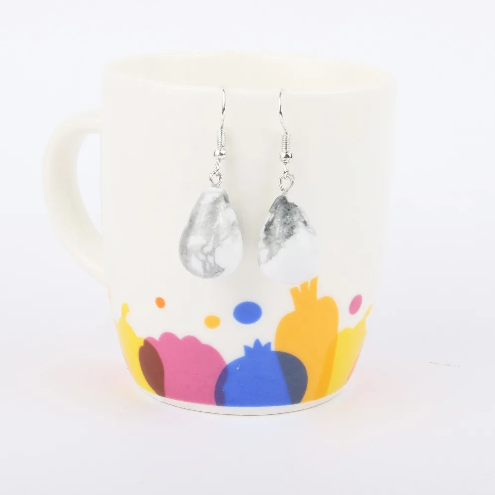 New hot wholesale jewelry ladies handmade natural stone drop-shaped earrings quartz tiger eye rose stone 20 colors natural stone 
New hot wholesale jewelry ladies handmade natural stone drop-shaped earrings quartz tiger eye rose stone 20 colors natural stone