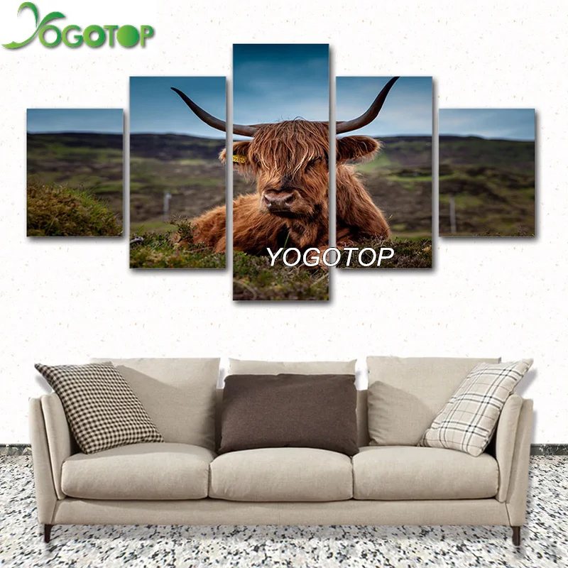 YOGOTOP DIY Алмазная вышивка крестиком на рисунке, Наборы полный Алмазная вышивка 5D площадь дрель мозаика натуральный highland корова 5 шт. ML543
YOGOTOP DIY Алмазная вышивка крестиком на рисунке, Наборы полный Алмазная вышивка 5D площадь дрель мозаика натуральный highland корова 5 шт. ML543