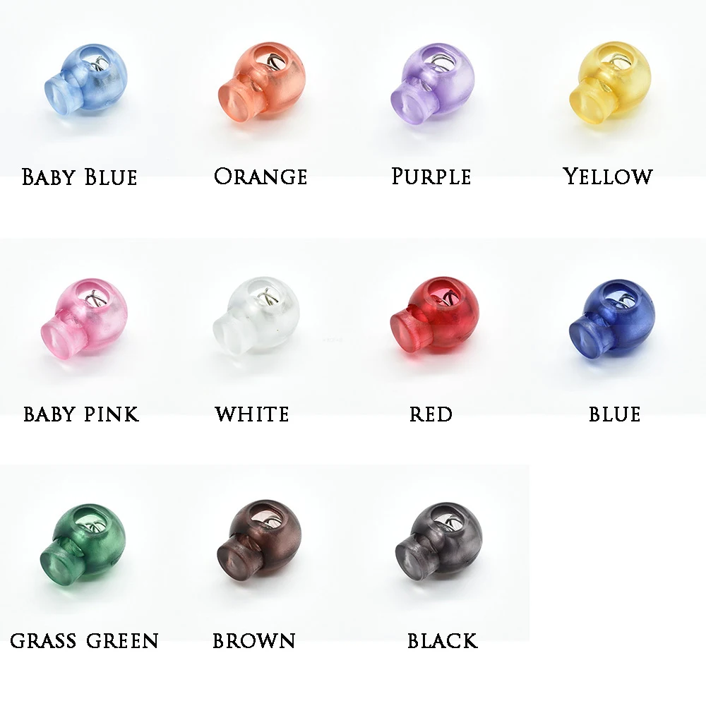 44pcs/pack Colorful Transparent Clear Frost Plastic Cord Lock Toggle Stopper Widely Used For Clothing/Paracord/Backpack
44pcs/pack Colorful Transparent Clear Frost Plastic Cord Lock Toggle Stopper Widely Used For Clothing/Paracord/Backpack