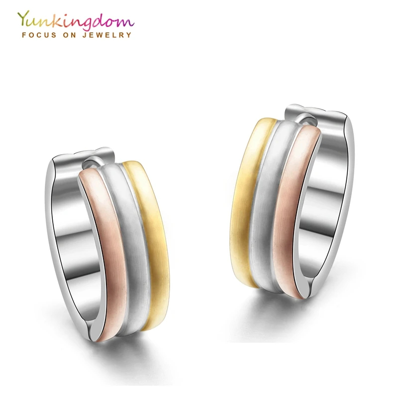 Yunkingdom tungsten steel hoop earrings for women titanium steel earring punk circle earrings UE0011
Yunkingdom tungsten steel hoop earrings for women titanium steel earring punk circle earrings UE0011