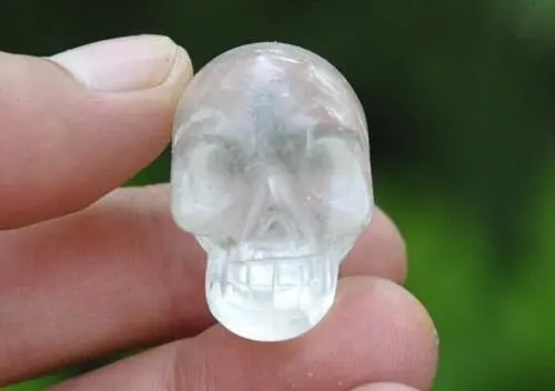 New Design! 1" Natural Clear Quartz Carved Crystal Gemstone Human Skull Head Carving Sculpture
New Design! 1" Natural Clear Quartz Carved Crystal Gemstone Human Skull Head Carving Sculpture