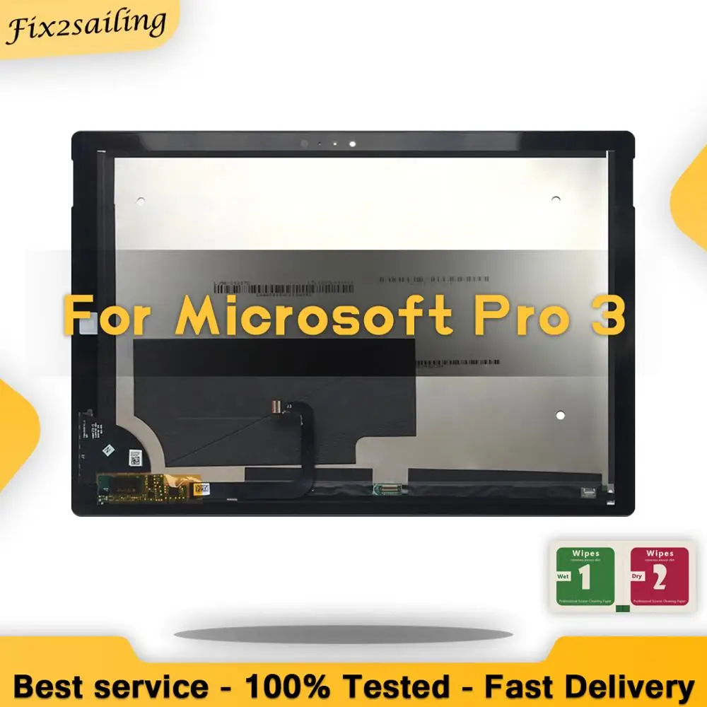 

ЖК-дисплей для Microsoft Surface Pro 3 (1631) TOM12H20 V1.1 LTL120QL01 003 ЖК-дисплей сенсорный экран дигитайзер панель