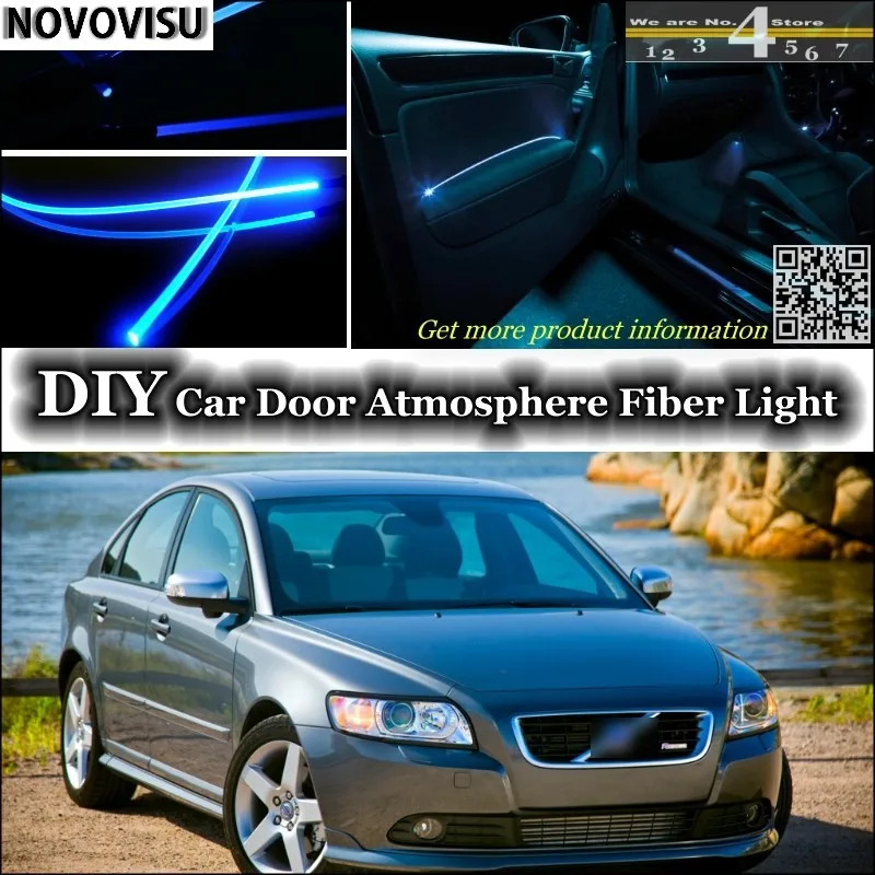 NOVOVISU For Volvo S40 S40L interior Ambient Light Atmosphere Fiber Optic Lights Inside Door Panel illumination Not EL light
NOVOVISU For Volvo S40 S40L interior Ambient Light Atmosphere Fiber Optic Lights Inside Door Panel illumination Not EL light
