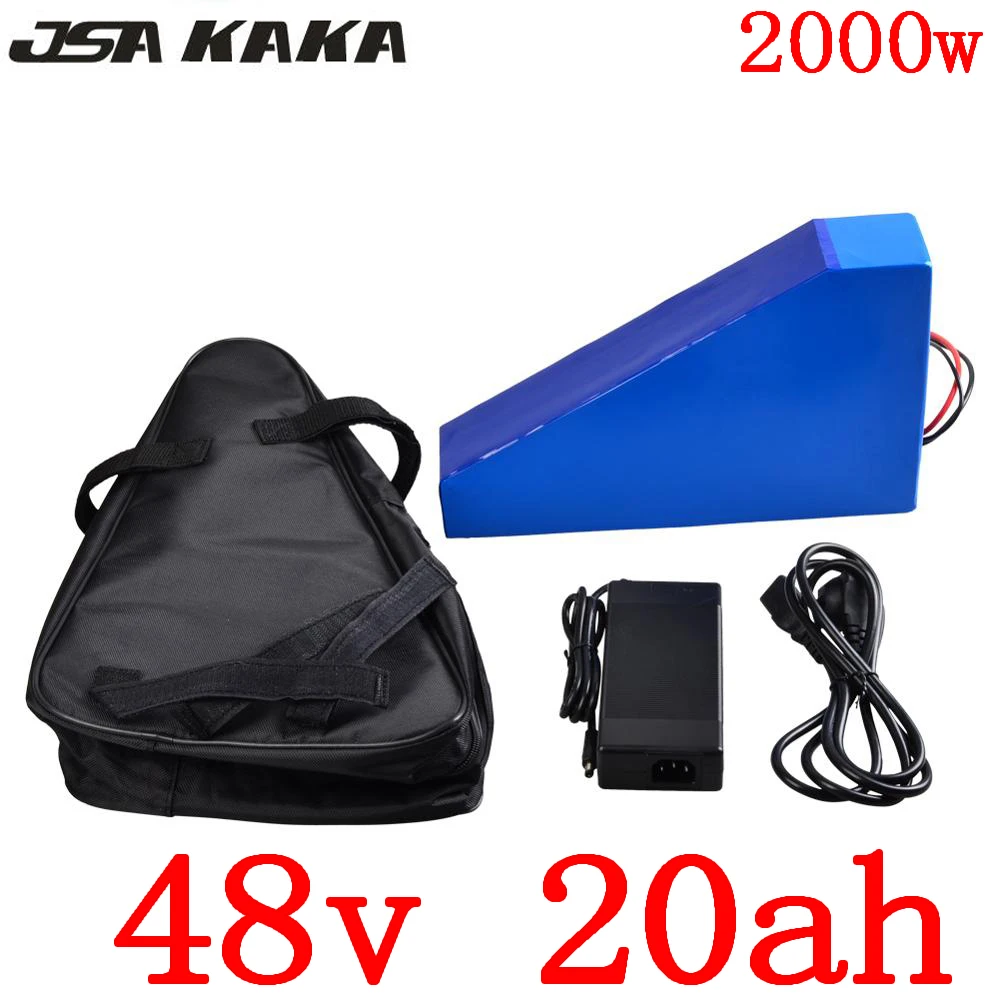 48V Battery 48V 20Ah Lithium Battery 48V 1000W 1500W 2000W Electric Bike Battery 48V 20Ah Ebike Battery with 50A BMS+5A charger
48V Battery 48V 20Ah Lithium Battery 48V 1000W 1500W 2000W Electric Bike Battery 48V 20Ah Ebike Battery with 50A BMS+5A charger