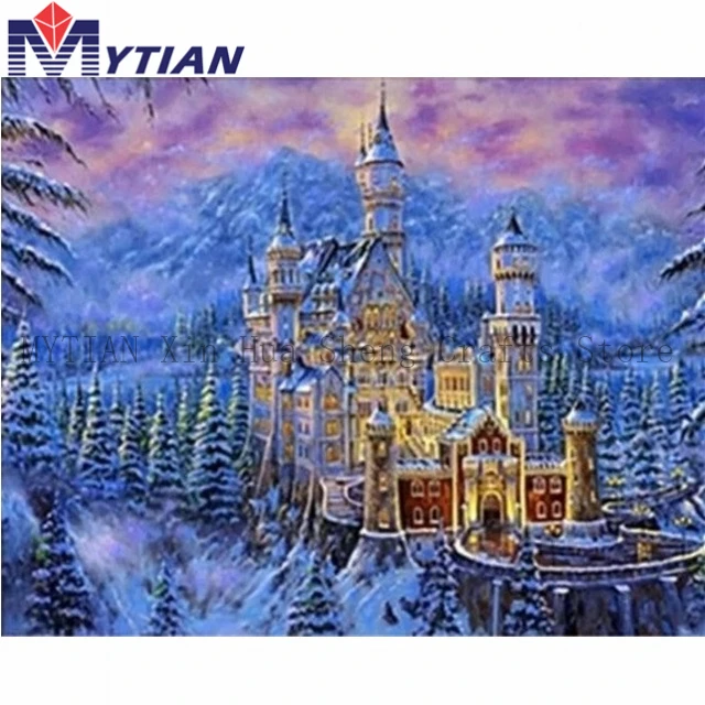 MYTIAN 5D DIY Алмазная картина горная вышивка алмазный замок мозаика пейзаж Картина крестиком наборы ручной работы домашний декор
MYTIAN 5D DIY Алмазная картина горная вышивка алмазный замок мозаика пейзаж Картина крестиком наборы ручной работы домашний декор