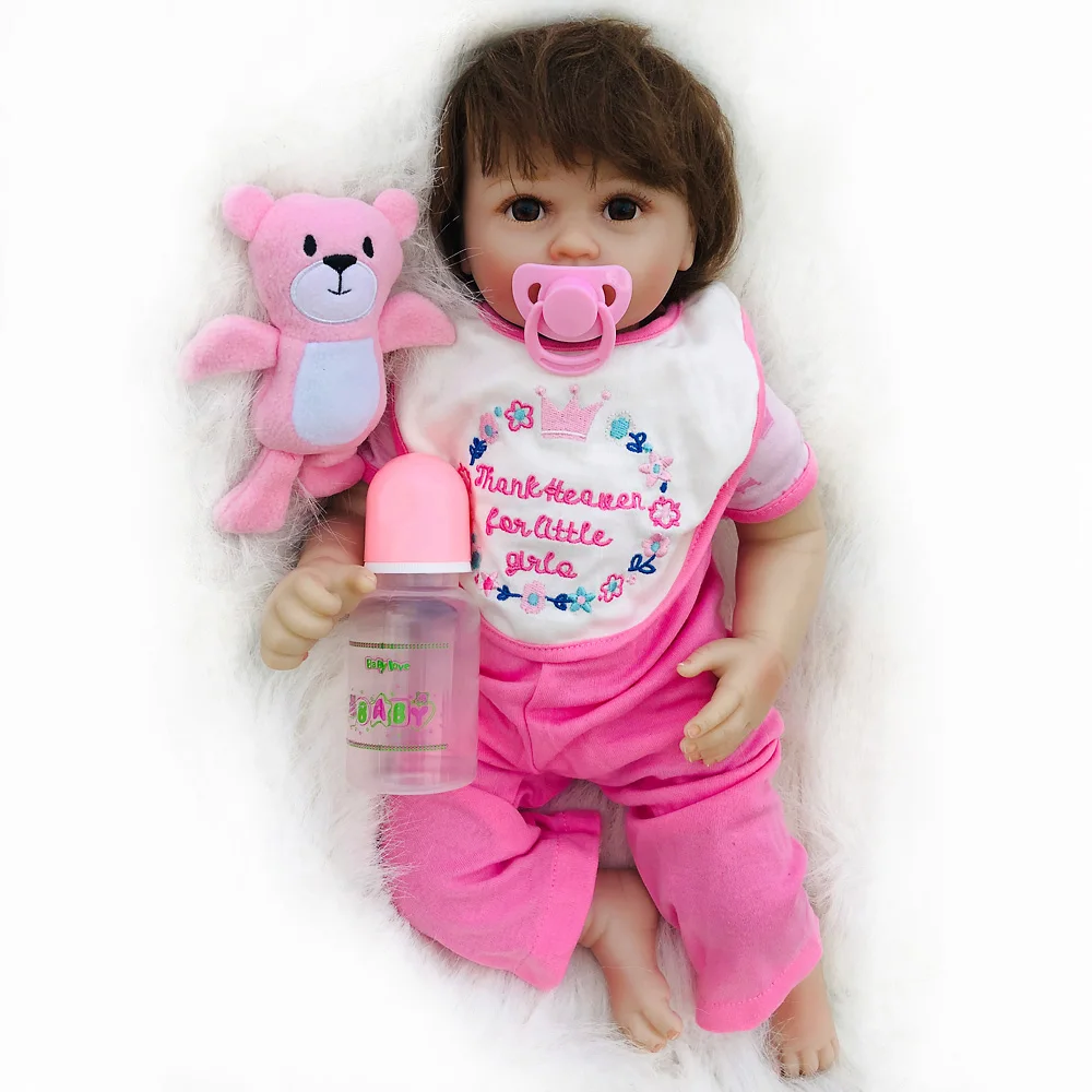 2019 Most popular toys bebe Reborn Baby 50 cm Girl Silicone Realistic Baby Dolls cotton body Children's Bed Time Playmate gift
2019 Most popular toys bebe Reborn Baby 50 cm Girl Silicone Realistic Baby Dolls cotton body Children's Bed Time Playmate gift