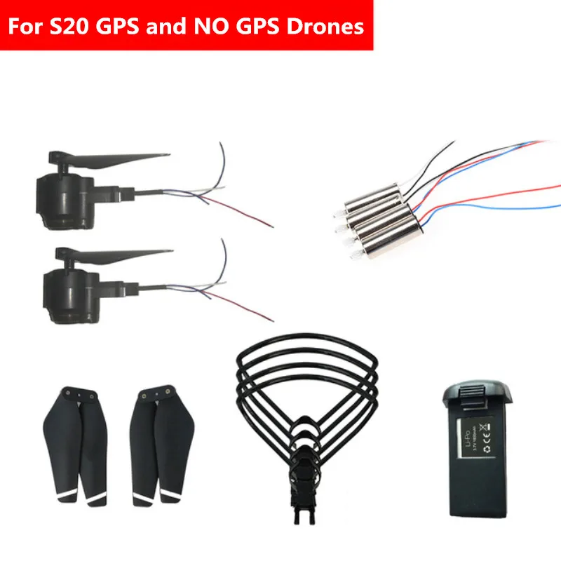 S20 GPS and No GPS Original Four-axis Folding aircraft accessories propeller Blade Motor Motor arm Drone Original accessories
S20 GPS and No GPS Original Four-axis Folding aircraft accessories propeller Blade Motor Motor arm Drone Original accessories
