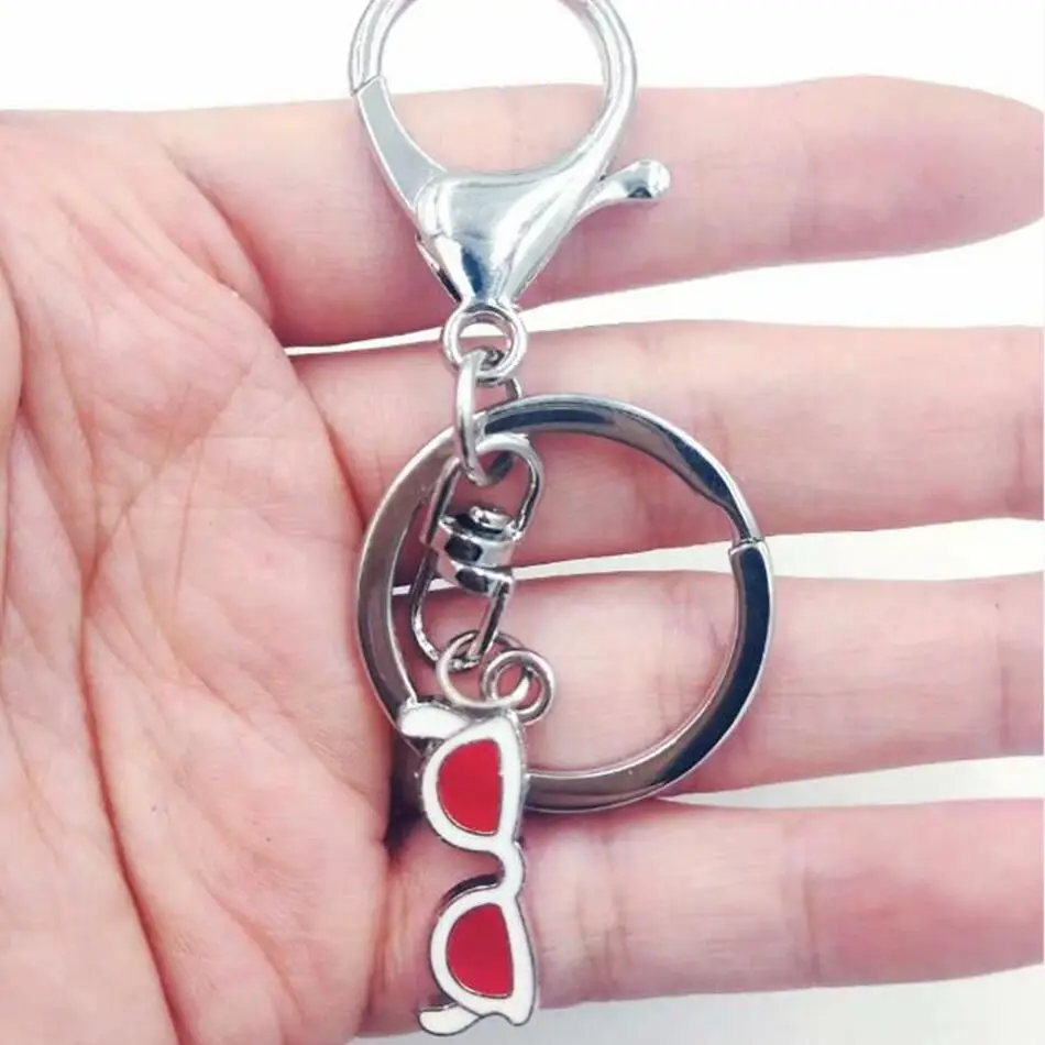 Hot 10pcs Vintage Enamel Glasses/sunglasses Charm Keychain Gifts Fit Key Chains Accessories Jewelry 1689
Hot 10pcs Vintage Enamel Glasses/sunglasses Charm Keychain Gifts Fit Key Chains Accessories Jewelry 1689
