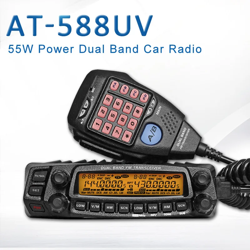 Suitable for Anytone the AT - 588UV Automotive/Two Way Radio Transceiver Interphone Double Frequency Two Way Radio
Suitable for Anytone the AT - 588UV Automotive/Two Way Radio Transceiver Interphone Double Frequency Two Way Radio