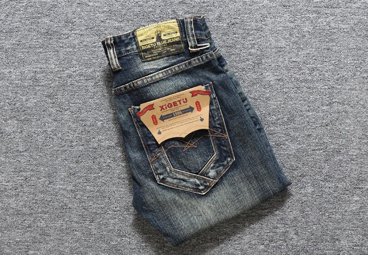 Italian Vintage Designer Men Jeans High Quality Thick Denim Pants Classical 98% Cotton Ripped Jeans Men Streetwear Hip Hop Jeans
Italian Vintage Designer Men Jeans High Quality Thick Denim Pants Classical 98% Cotton Ripped Jeans Men Streetwear Hip Hop Jeans