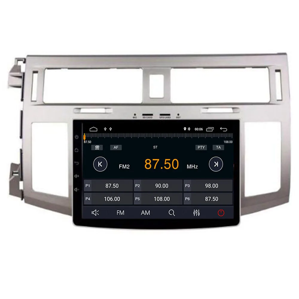 10 2 "2 din Android восемь ядер px5 для Toyota Avalon 2007 2008 09 2010 автомобильный DVD плеер GPS