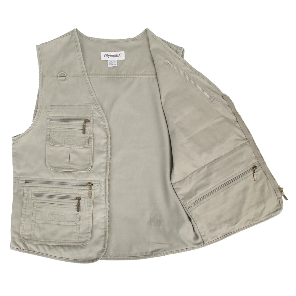 ZOGAA Fishing Vest Male Pockets Men Sleeveless Jacket Waistcoat Work Vests Outdoors Vest Plus Large Size Man Vest Winter 2021
ZOGAA Fishing Vest Male Pockets Men Sleeveless Jacket Waistcoat Work Vests Outdoors Vest Plus Large Size Man Vest Winter 2021