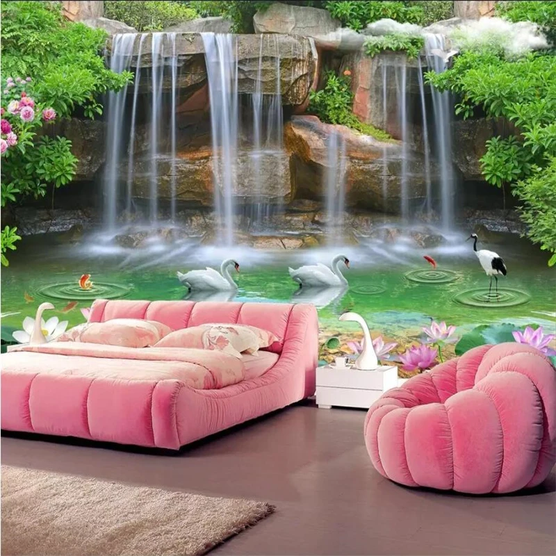 beibehang Custom wallpaper 3d mural landscape painting waterfall romantic stereo TV background wall papers home decor wallpaper
beibehang Custom wallpaper 3d mural landscape painting waterfall romantic stereo TV background wall papers home decor wallpaper