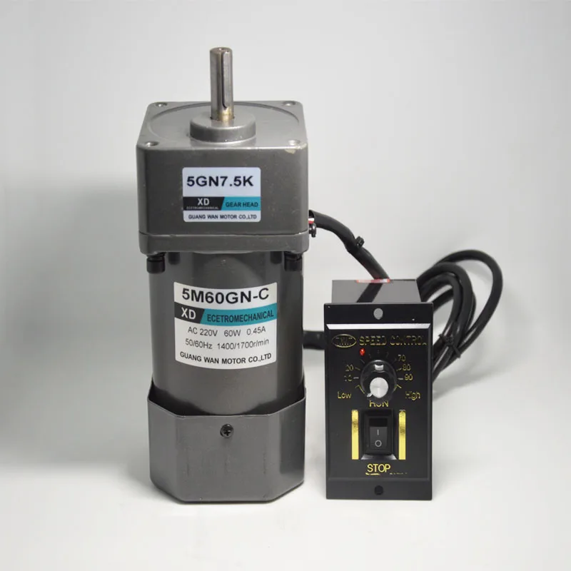 AC220V60W 0-500 об/мин 2M60GN-C однофазный редукторный мотор подходит для механического оборудования, электроинструментов, DIY и т. Д.
AC220V60W 0-500 об/мин 2M60GN-C однофазный редукторный мотор подходит для механического оборудования, электроинструментов, DIY и т. Д.
