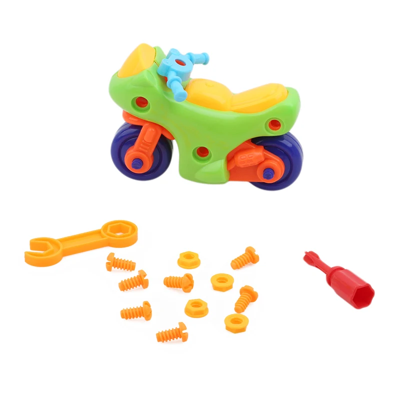 Removable Screw Nut Combination Disassembly Motorcycle Intellectual Development Of children's Educational Toys Random Colors
Removable Screw Nut Combination Disassembly Motorcycle Intellectual Development Of children's Educational Toys Random Colors
