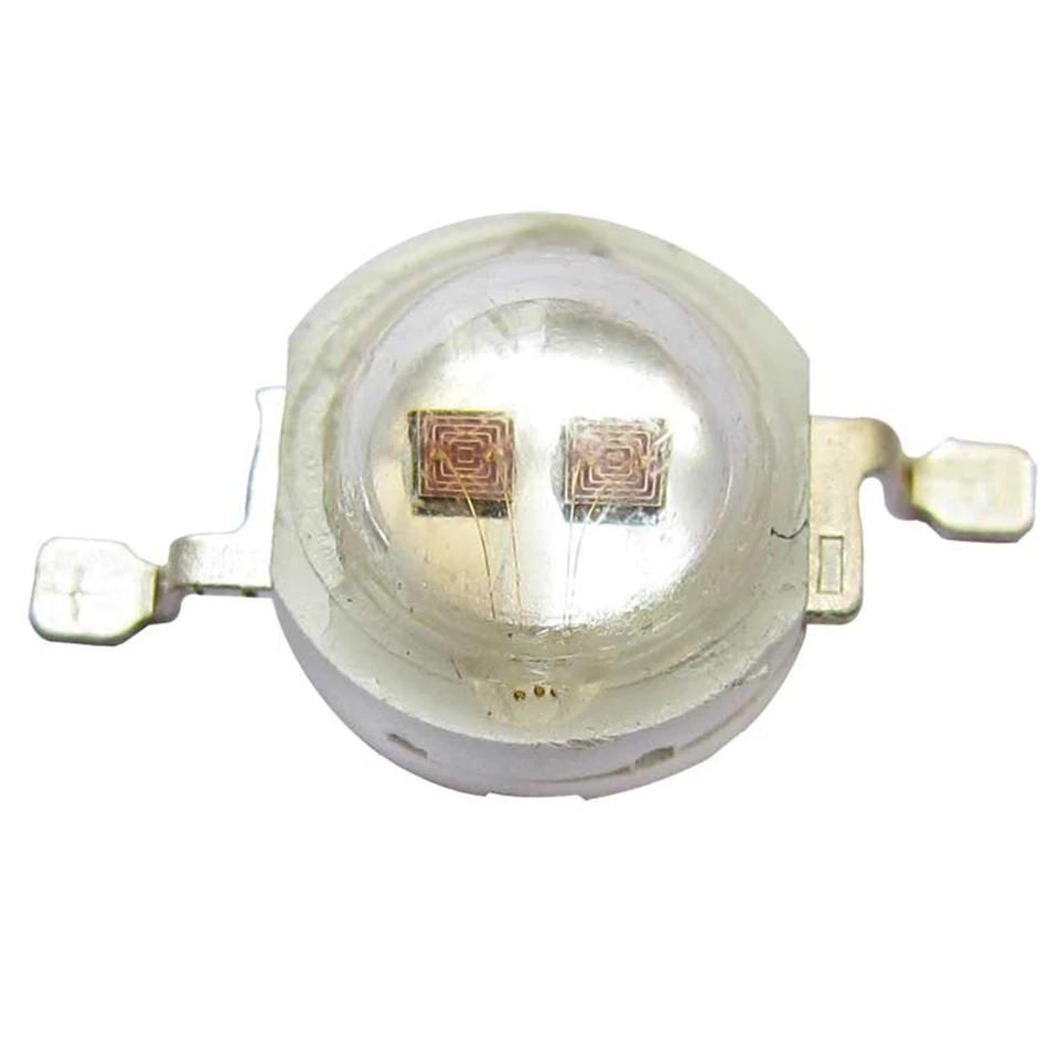 50pcs 2W 2-LED Infrared IR 850nm LED Diodes Bead light 1.7V 700mA For night vision Camera
50pcs 2W 2-LED Infrared IR 850nm LED Diodes Bead light 1.7V 700mA For night vision Camera