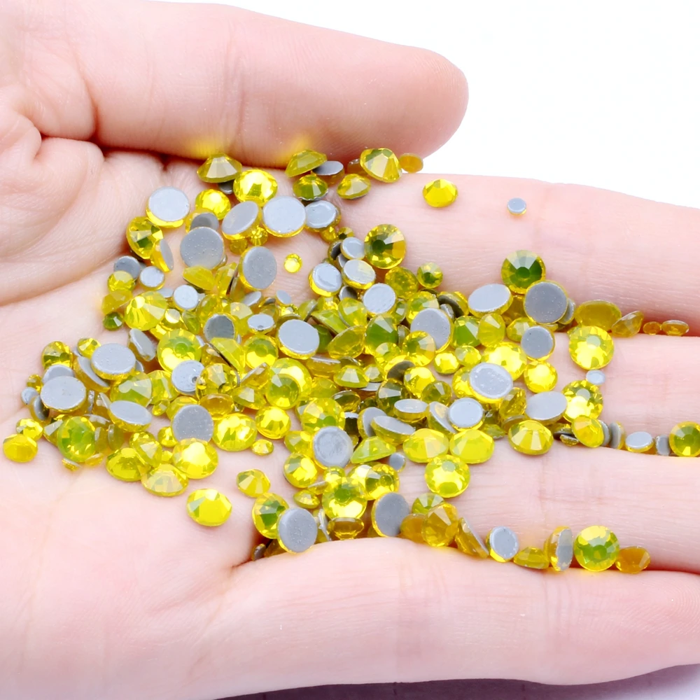 Crystal Hotfix DIY Rhinestones For Nails ss6-ss30 And Mixed Citrine Strass Nail Art Glass Stone Glitter Decoration Design
Crystal Hotfix DIY Rhinestones For Nails ss6-ss30 And Mixed Citrine Strass Nail Art Glass Stone Glitter Decoration Design