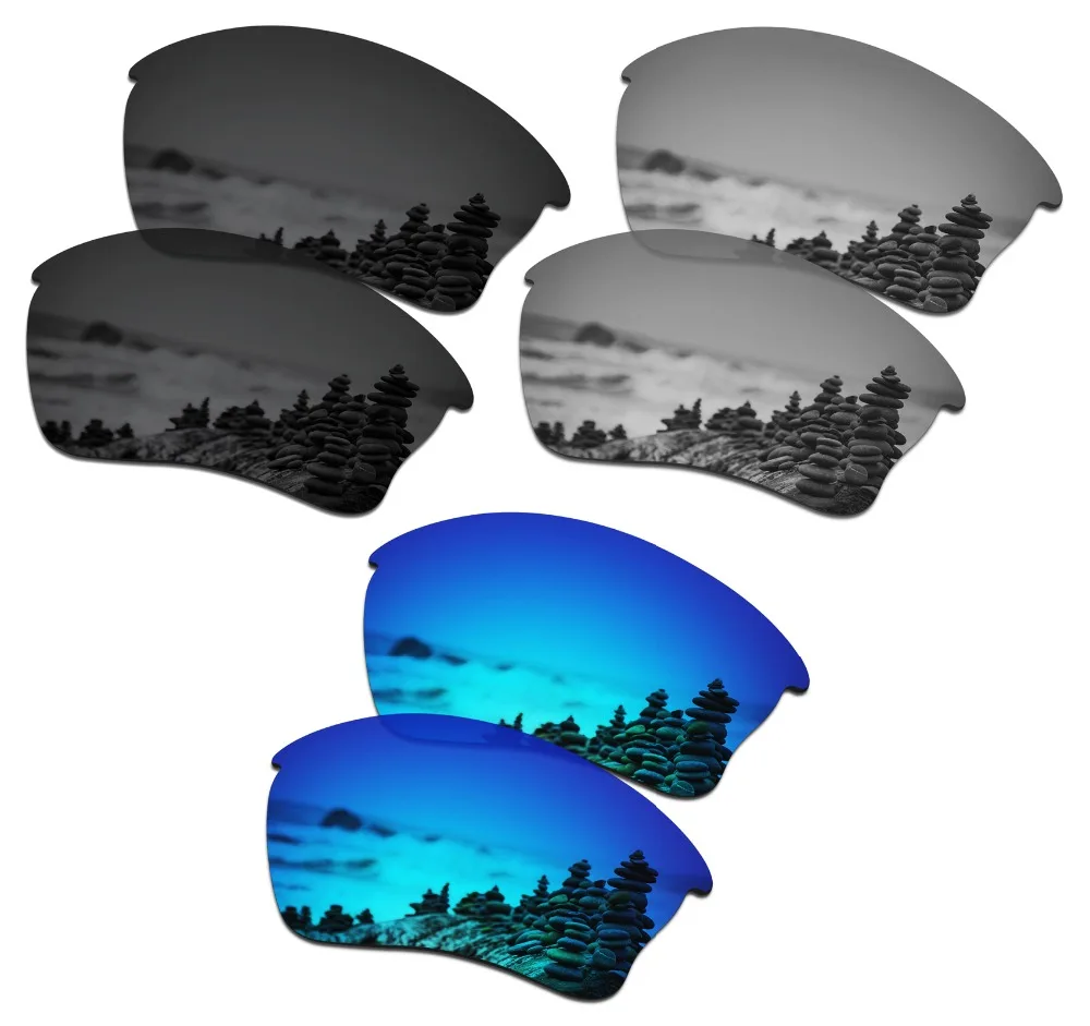 3 пары поляризованных солнцезащитных очков SmartVLT, Сменные линзы для Oakley Half Jacket XLJ Stealth, черный, серебристый, титановый, голубой
3 пары поляризованных солнцезащитных очков SmartVLT, Сменные линзы для Oakley Half Jacket XLJ Stealth, черный, серебристый, титановый, голубой