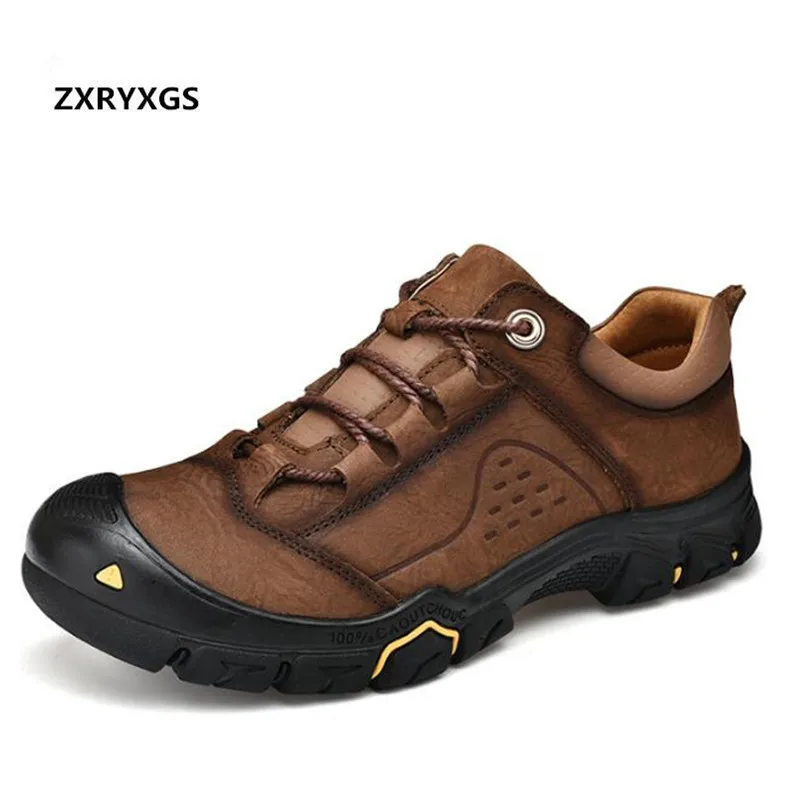 2021 New Spring Outdoor Cowhide Leather Shoes Men Sneakers Casual Shoes Large Size Comfortable Non-slip Hiking Casual Sneakers
2021 New Spring Outdoor Cowhide Leather Shoes Men Sneakers Casual Shoes Large Size Comfortable Non-slip Hiking Casual Sneakers