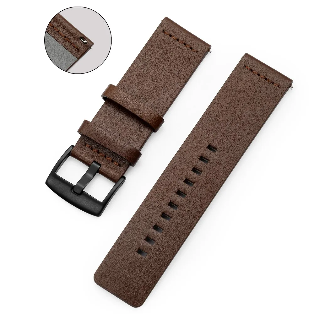 Band For GTR 42 47mm Leather Strap Watchband for Xiaomi Huami Amazfit PACE/Stratos 2 2S Bracelet Band for Samsung Gear S3 Correa
Band For GTR 42 47mm Leather Strap Watchband for Xiaomi Huami Amazfit PACE/Stratos 2 2S Bracelet Band for Samsung Gear S3 Correa