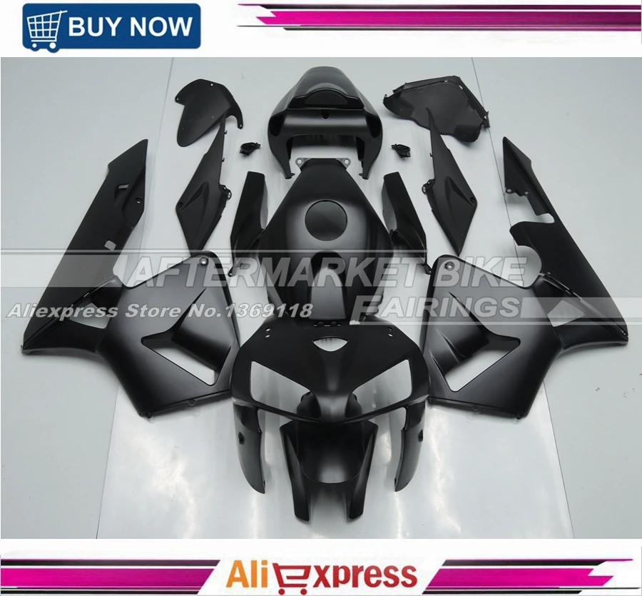 All Matte Black 100% Fitment Guarantee Complete CBR600RR 2005 2006 ABS Fairing Kit Bodywork For Honda
All Matte Black 100% Fitment Guarantee Complete CBR600RR 2005 2006 ABS Fairing Kit Bodywork For Honda