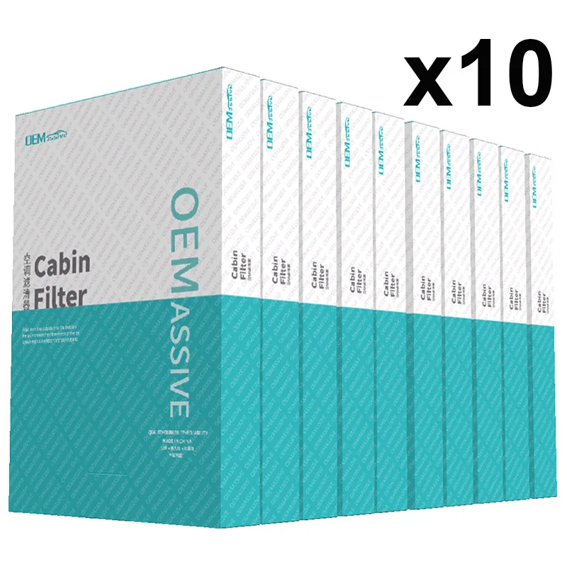 10x Car Accessories Pollen Cabin Air Filter For Audi A3 Q3 TT Quattro Volkswagen Passat Golf Beetle Touran Eos CC Leon Alhambra
10x Car Accessories Pollen Cabin Air Filter For Audi A3 Q3 TT Quattro Volkswagen Passat Golf Beetle Touran Eos CC Leon Alhambra