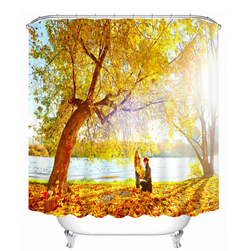 MYRU 3D Print Waterproof Tree Shower Curtains Bath Products Bathroom Decor with Hooks
MYRU 3D Print Waterproof Tree Shower Curtains Bath Products Bathroom Decor with Hooks