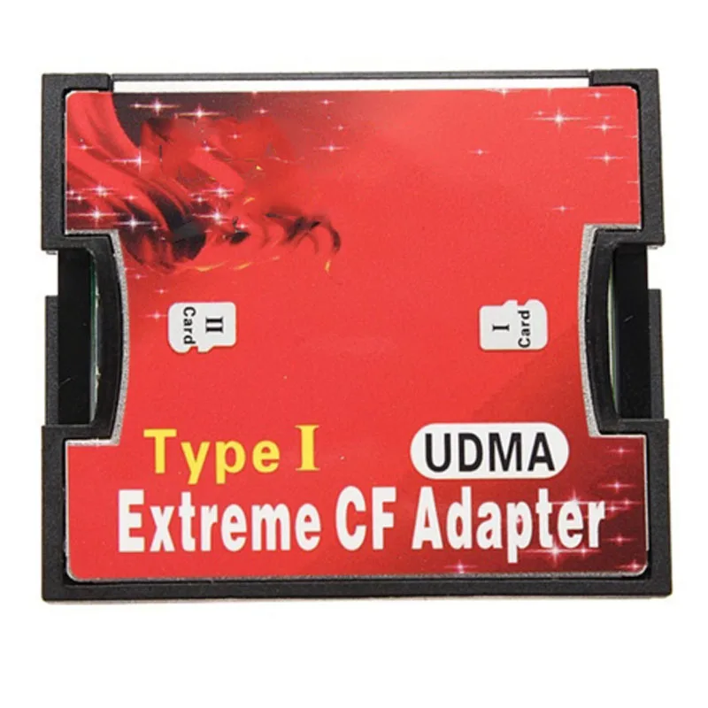 Адаптер для карт памяти MicroSD на CF, кардридер для TF-карт Micro SD/HC на компактный флеш-накопитель типа I, конвертер, два слота
Адаптер для карт памяти MicroSD на CF, кардридер для TF-карт Micro SD/HC на компактный флеш-накопитель типа I, конвертер, два слота