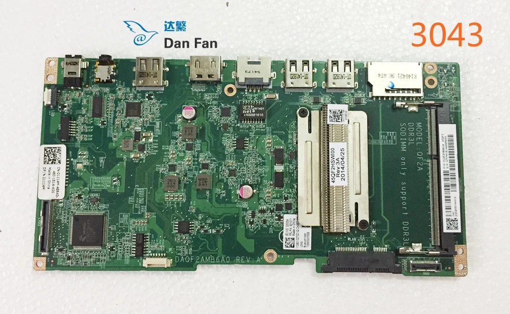 Для DELL Inspiron 3043 материнская плата AIO DAQF2AMB6A0 материнская плата 100% протестирована полностью работает
Для DELL Inspiron 3043 материнская плата AIO DAQF2AMB6A0 материнская плата 100% протестирована полностью работает