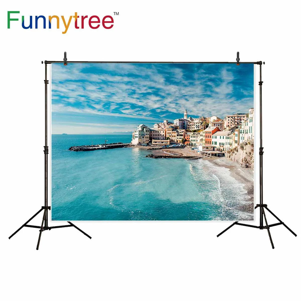 Фоны Funnytree для студийной фотосъемки с изображением морского города неба природного ландшафта
Фоны Funnytree для студийной фотосъемки с изображением морского города неба природного ландшафта