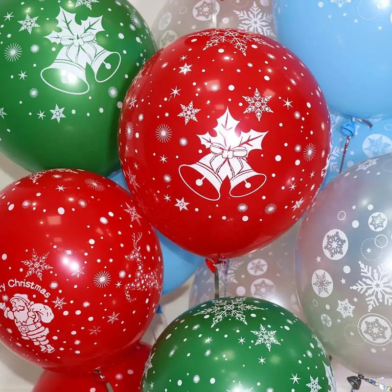 100pcs/lot Christmas Element Print Round Latex Balloon Christmas Pendant Home Party Decoration Balloons
100pcs/lot Christmas Element Print Round Latex Balloon Christmas Pendant Home Party Decoration Balloons