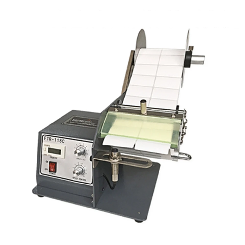 118C label dispenser with counter heavy-duty label sticking machine for label width 5-120MM length 5-150MM
118C label dispenser with counter heavy-duty label sticking machine for label width 5-120MM length 5-150MM