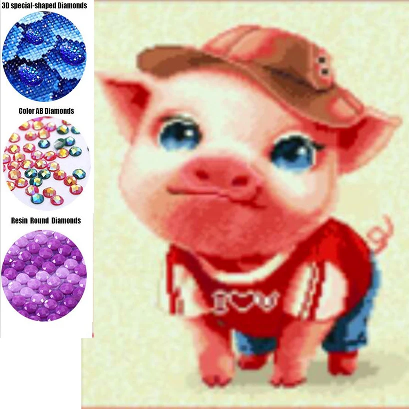 Special shaped Diamond Painting Cartoon pig,5D DIY,Diamond Embroidery,Cross Stitch,Rhinestone Diamond Mosaic Sale,Decor ZC159
Special shaped Diamond Painting Cartoon pig,5D DIY,Diamond Embroidery,Cross Stitch,Rhinestone Diamond Mosaic Sale,Decor ZC159