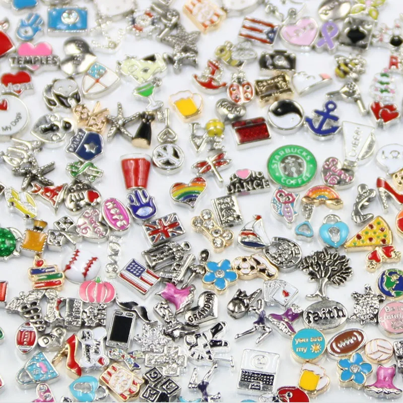 10/20/50/100PCS Pendants Random Pattern Floating Charms for Glass Living Memory Locket Charms DIY Necklace Metal Charms
10/20/50/100PCS Pendants Random Pattern Floating Charms for Glass Living Memory Locket Charms DIY Necklace Metal Charms