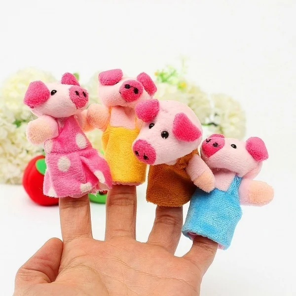 2020 8Pc/Pack Finger Puppet New Three Little Pigs Finger Puppets Children Kids Educational Hand Story Telling Toy For Boy Girl
2020 8Pc/Pack Finger Puppet New Three Little Pigs Finger Puppets Children Kids Educational Hand Story Telling Toy For Boy Girl