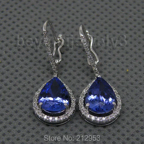 Drop Earrings For Women New Vintage Pear 7x9mm Tanzanite Diamond Earrings Real14k White Gold Female Anniversary Party Jewelry
Drop Earrings For Women New Vintage Pear 7x9mm Tanzanite Diamond Earrings Real14k White Gold Female Anniversary Party Jewelry