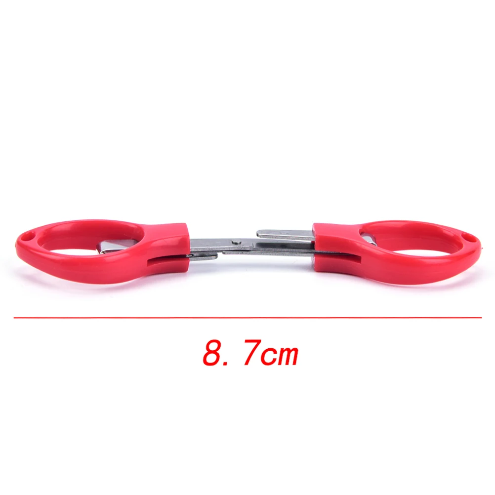 1PC new Stainless Steel Folding Scissors Fishing Scissor Keychain Camping Mini Cutter Random Color Color:Random
1PC new Stainless Steel Folding Scissors Fishing Scissor Keychain Camping Mini Cutter Random Color Color:Random