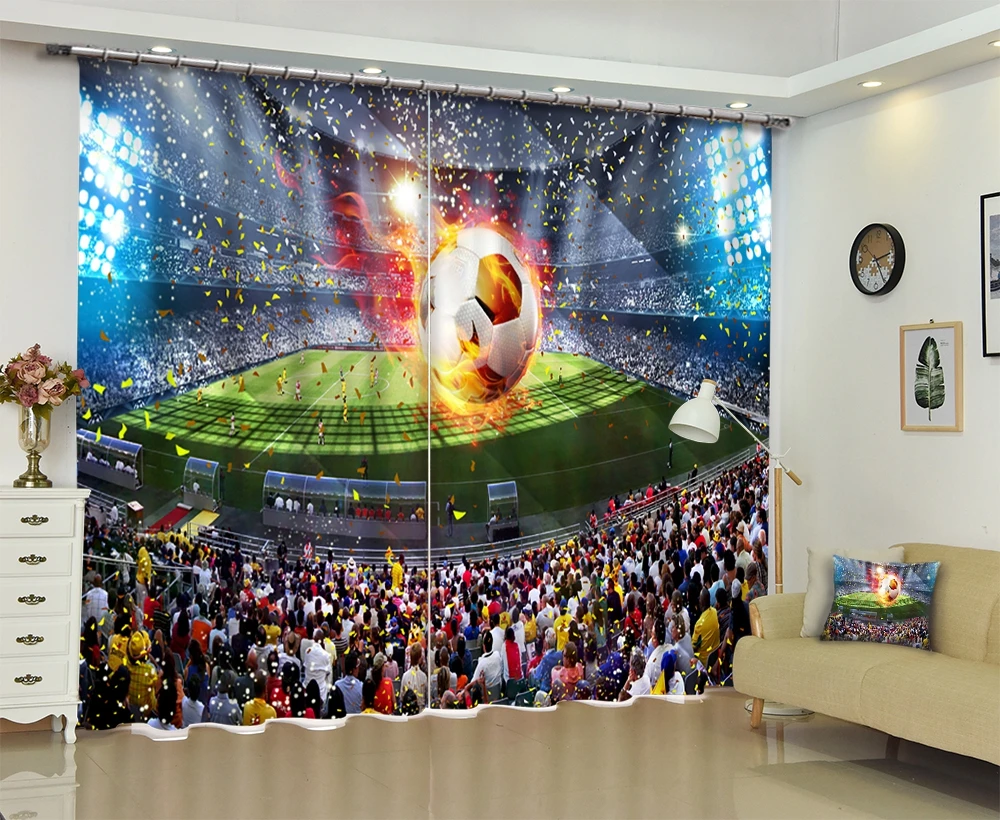 Football World Cup Window Blackout 3D Curtains set For Bed room Living room Office Hotel Home Wall Decorative Drape tapestry
Football World Cup Window Blackout 3D Curtains set For Bed room Living room Office Hotel Home Wall Decorative Drape tapestry