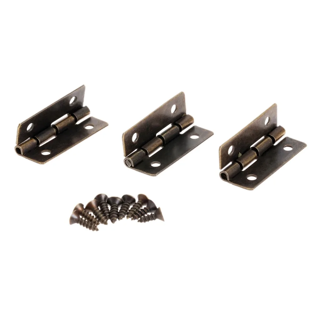 12pcs 30mm Brass Cabinet Furniture Hinge Antique Bronze Door Hinges For Wooden Cabinet Drawer Jewellery Box Furniture Hardware
12pcs 30mm Brass Cabinet Furniture Hinge Antique Bronze Door Hinges For Wooden Cabinet Drawer Jewellery Box Furniture Hardware
