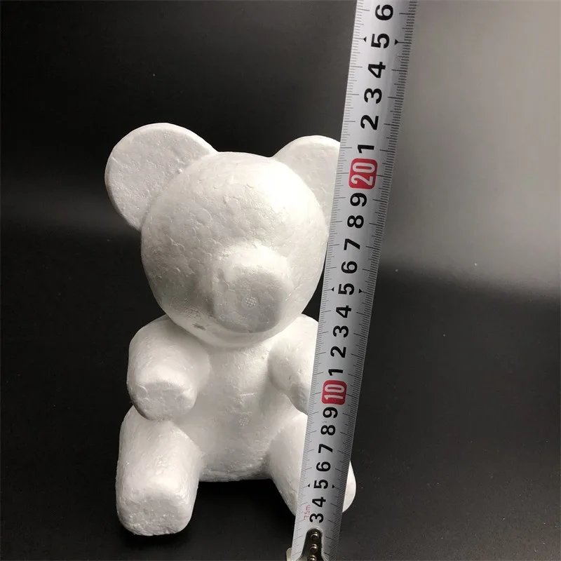 Wholesale 60PCS Rose bear flower Bear 20 cm size embryo foam roseonly Bear mold foam plastic flower artificial flowers mold
Wholesale 60PCS Rose bear flower Bear 20 cm size embryo foam roseonly Bear mold foam plastic flower artificial flowers mold