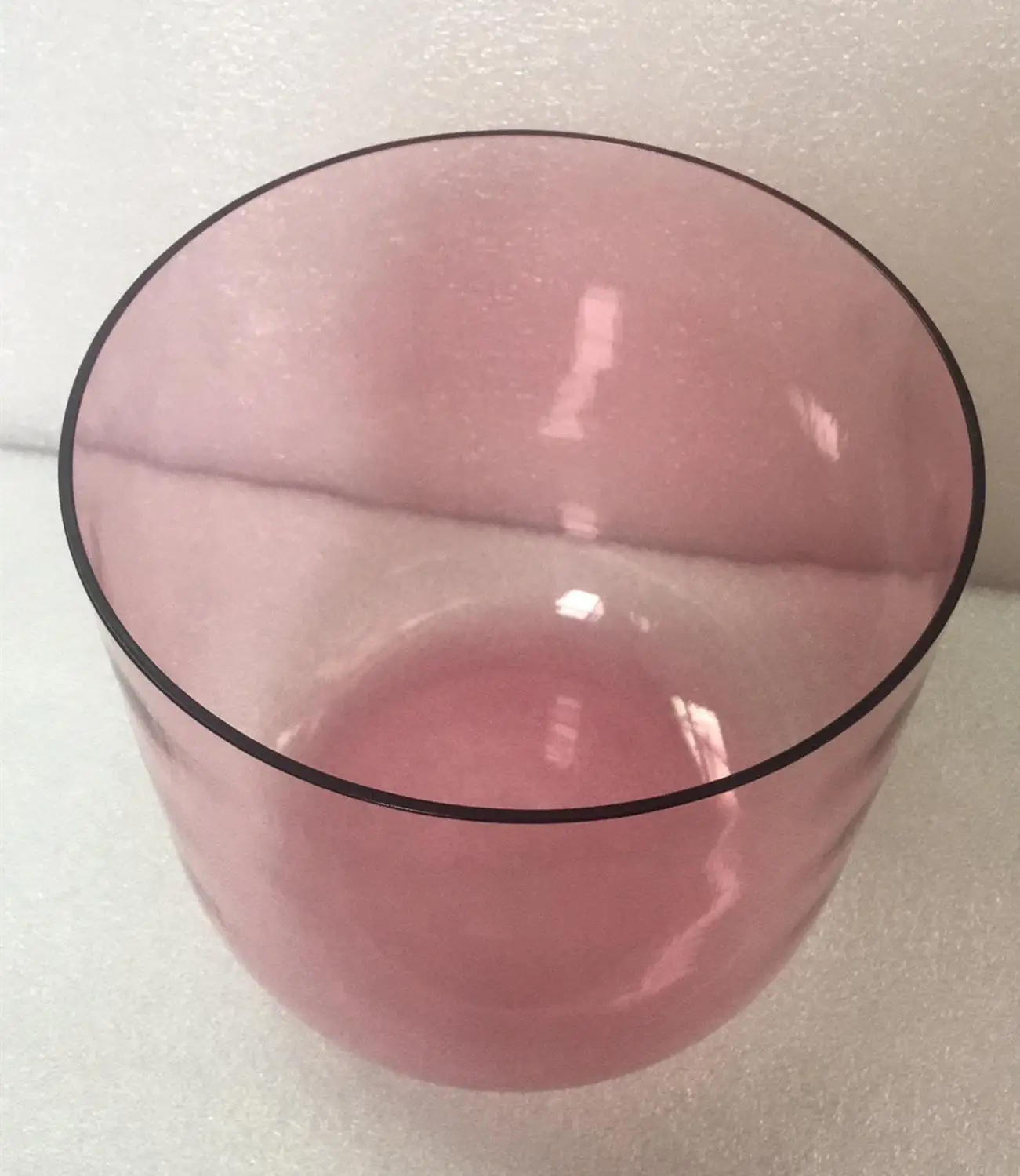 7" purple Color straight wall Crystal Singing Bowl 432HZ standard Random perfect musical note for sound theraphy.
7" purple Color straight wall Crystal Singing Bowl 432HZ standard Random perfect musical note for sound theraphy.