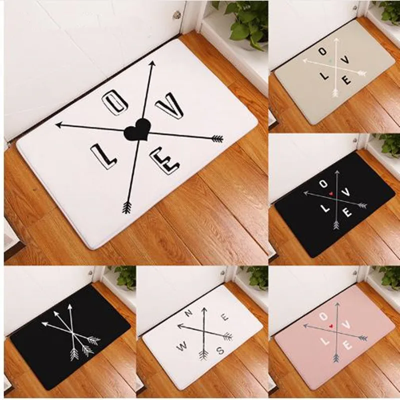 Entrance Waterproof Door Mat Geometry Love Arrow Kitchen Rugs Bedroom Carpets Decorative Stair Mats Home Decor Crafts
Entrance Waterproof Door Mat Geometry Love Arrow Kitchen Rugs Bedroom Carpets Decorative Stair Mats Home Decor Crafts