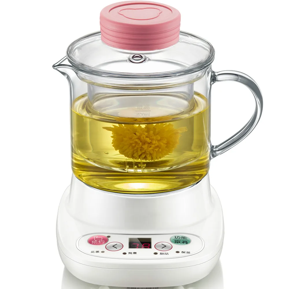 Health pot automatically thickened glass multi-functional mini electric cup flower office kettle
Health pot automatically thickened glass multi-functional mini electric cup flower office kettle