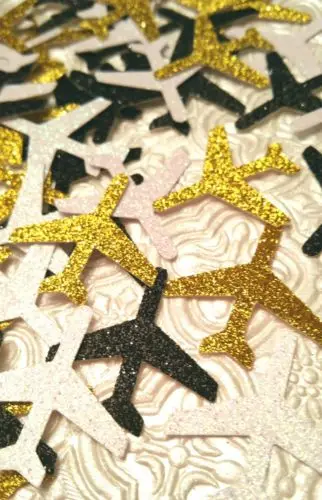 Airplanes! plane confetti die cuts table scatter decor pilot flight wedding Table decor scrapbook Confettis
Airplanes! plane confetti die cuts table scatter decor pilot flight wedding Table decor scrapbook Confettis