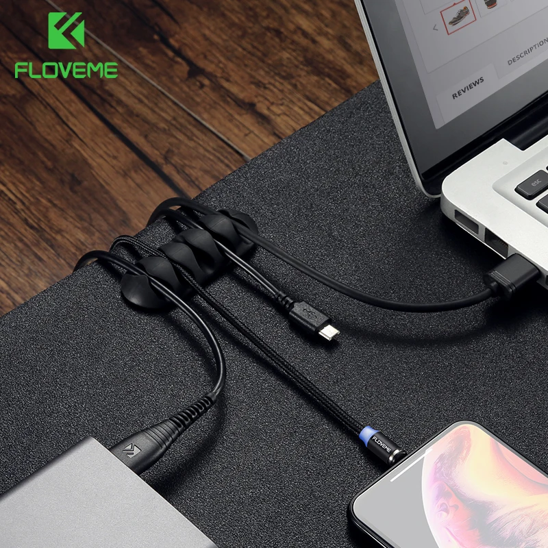 FLOVEME органайзер для кабеля, силиконовый держатель для намотки кабеля USB, гибкие зажимы для кабеля для мыши, наушников, Держателя Кабеля
FLOVEME органайзер для кабеля, силиконовый держатель для намотки кабеля USB, гибкие зажимы для кабеля для мыши, наушников, Держателя Кабеля