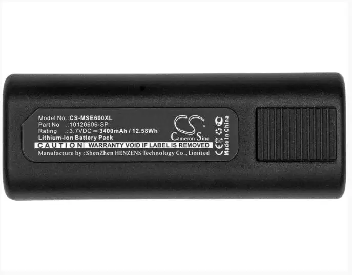 Cameron Sino 3400mAh battery for MSA E6000 TIC 10120606-SP Thermal Camera Battery
Cameron Sino 3400mAh battery for MSA E6000 TIC 10120606-SP Thermal Camera Battery