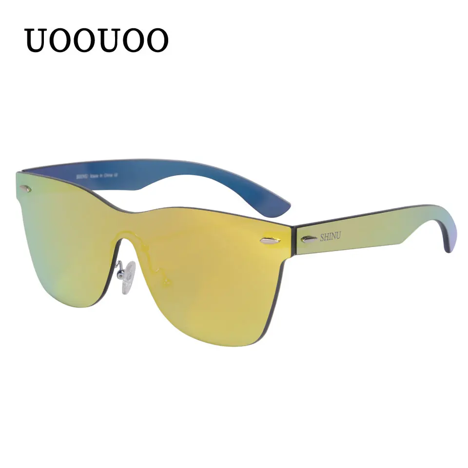 SHINU Nylon lense one piece sun glasses Fashion luxury sunglasses men women color coating Popular cool eyewear UV400 protection
SHINU Nylon lense one piece sun glasses Fashion luxury sunglasses men women color coating Popular cool eyewear UV400 protection